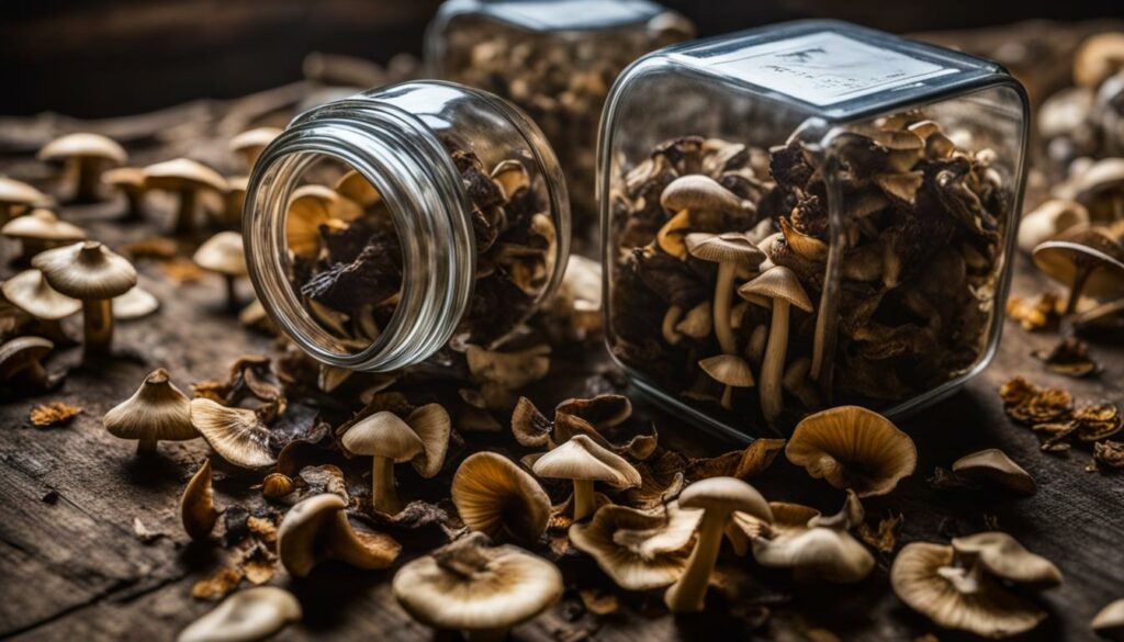 how long do dried shrooms last