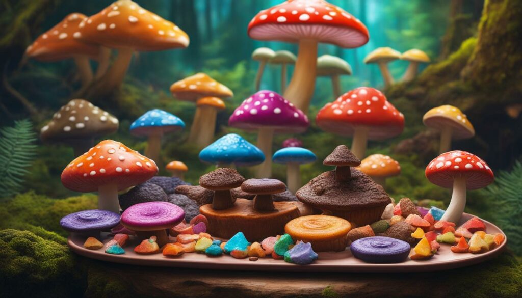magic mushroom edibles