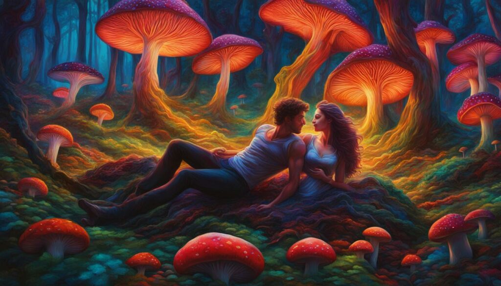 psychedelic mushrooms and sexual arousal