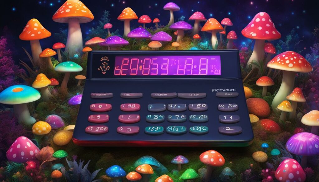 shrooms dosage calculator