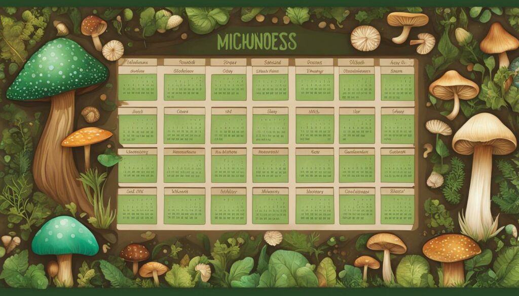 shrooms microdose schedule